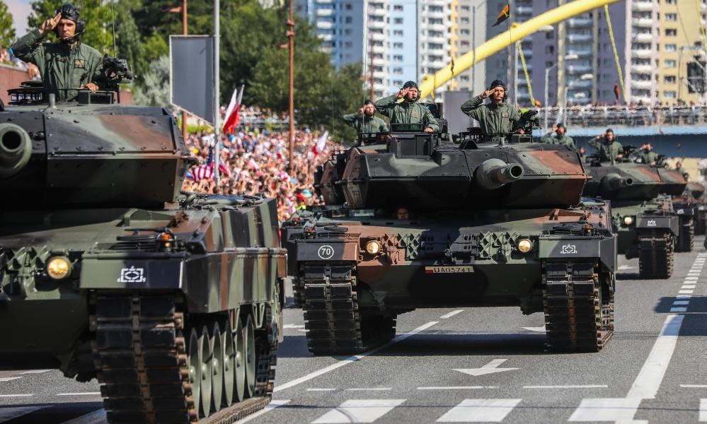 Europeans back higher defence spending amid Russia threat, poll finds