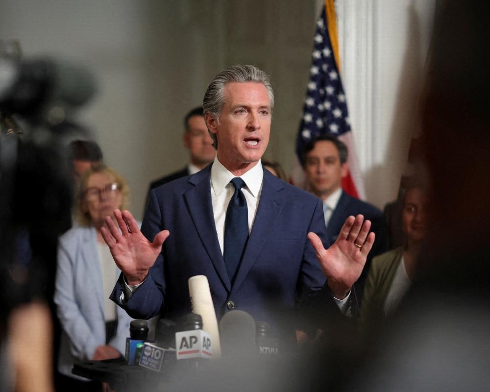 Newsom says California will draw new electoral maps after Trump ‘missed' deadline
