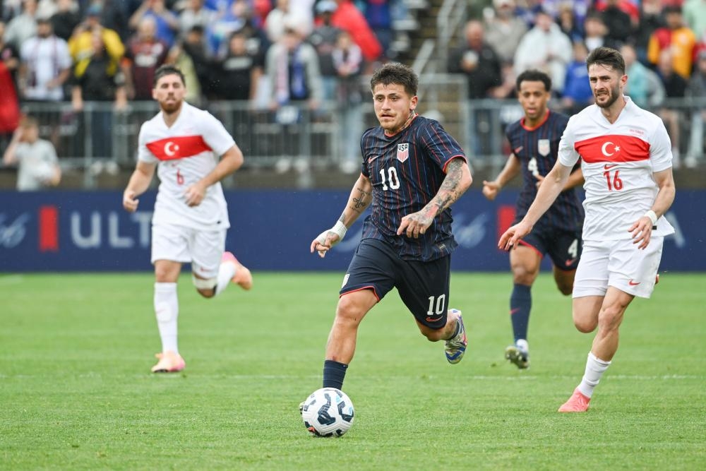 Shorthanded United States come from ahead in soggy 2-1 defeat to Turkey
