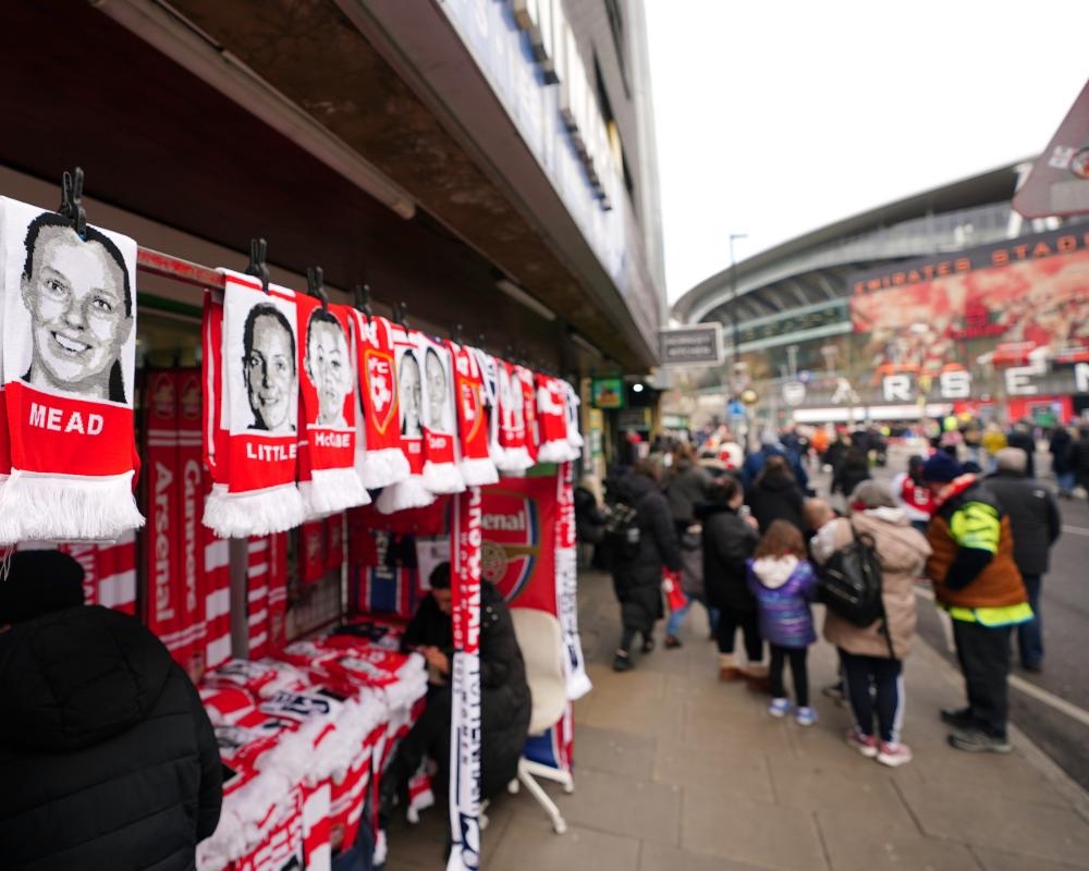 Arsenal to play all their WSL fixtures at the Emirates Stadium next season