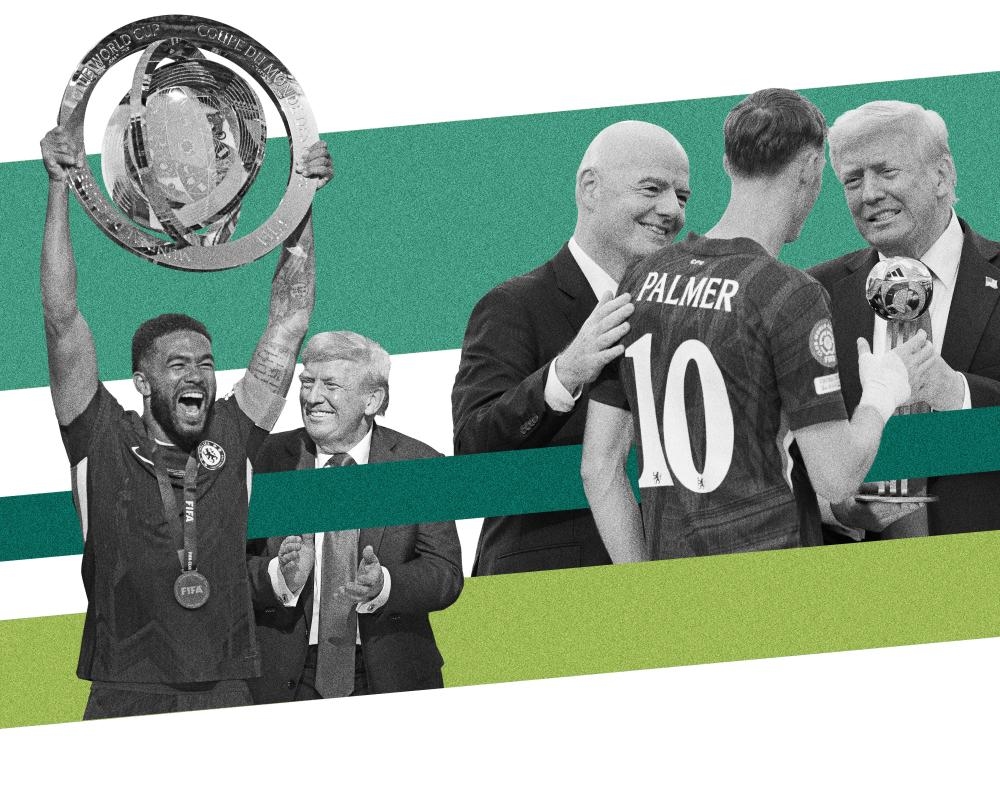 Trump's presence at Chelsea's trophy lift was a fitting coda to a misguided tournament