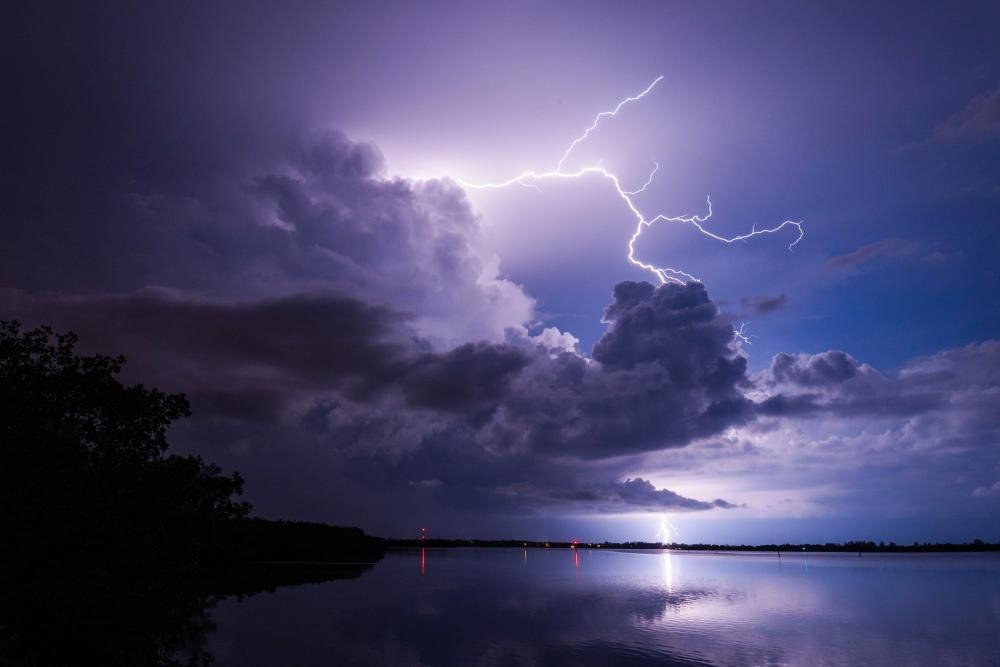 Man on honeymoon dies after being struck by lightning on Florida beach
