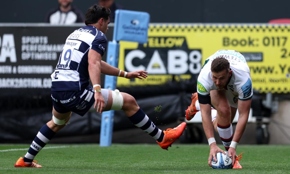 Steward steers Leicester to victory at Bristol to boost title push