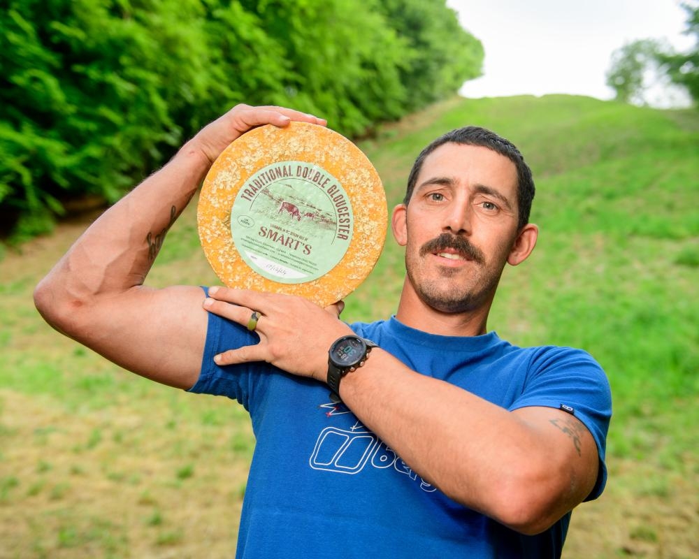 ‘Try to stay on your feet': Cheese-rolling champion reveals secrets to his success