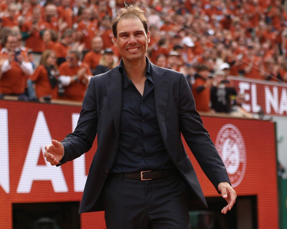 ‘Emotional' Nadal honoured with Roland Garros farewell ceremony