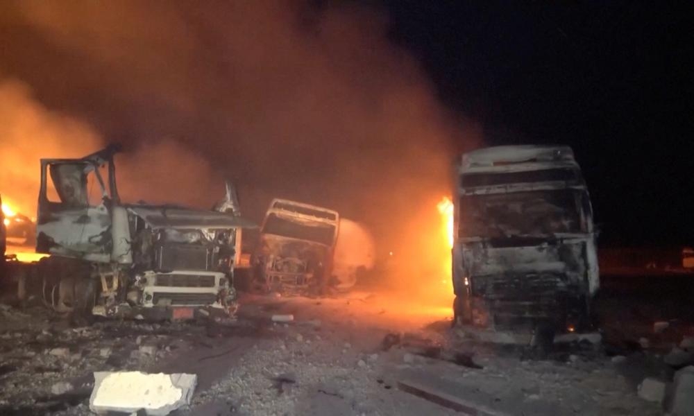 Scores killed in US strikes on Yemen fuel port of Ras Isa, Houthi officials say