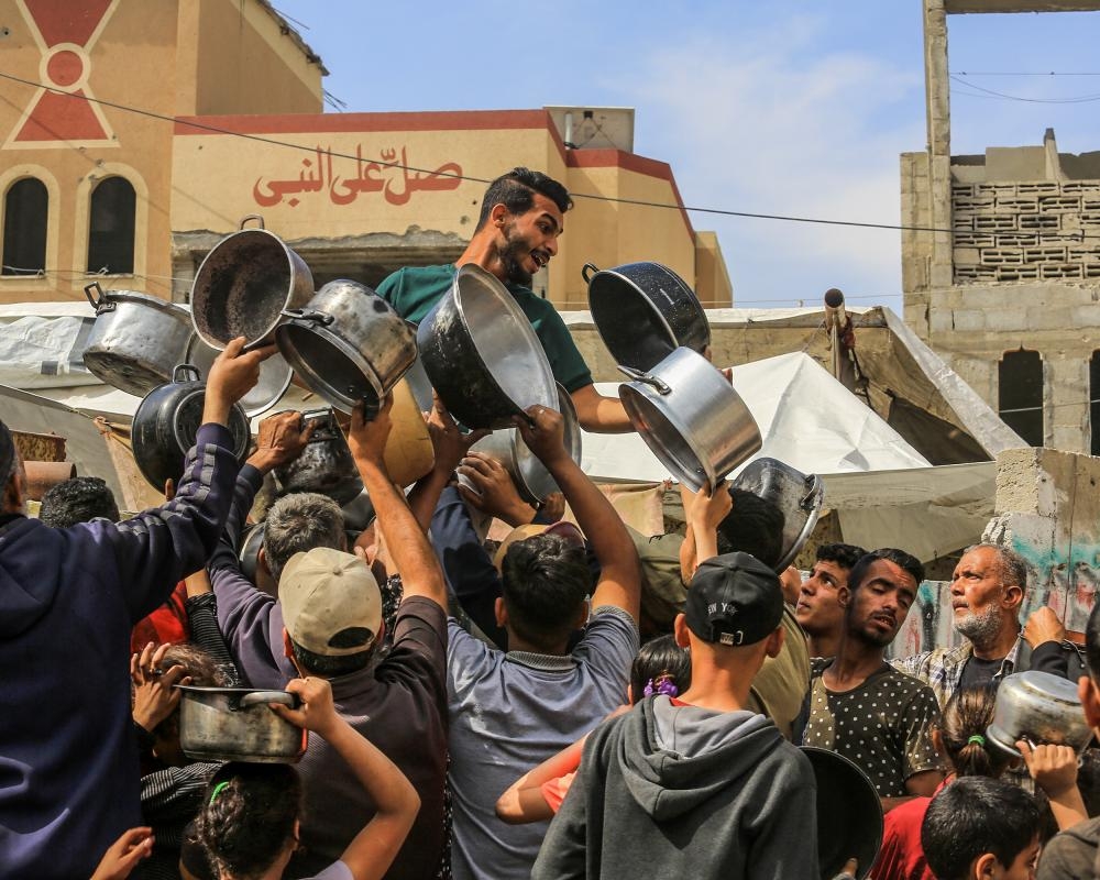 Hunger has been weaponised as people in Gaza face mass starvation