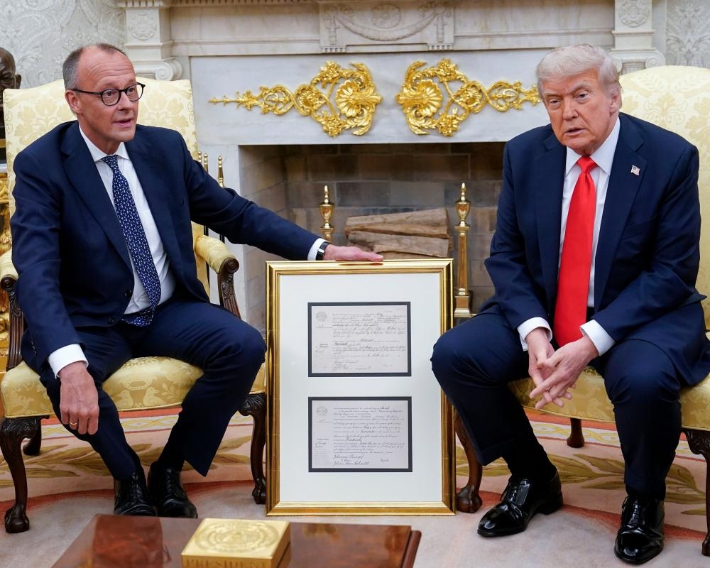 Trump says it may be better to let Ukraine and Russia ‘fight for a while'