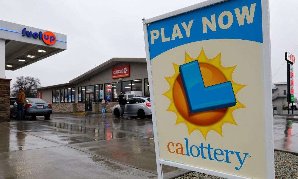 Unhoused man wins $1m jackpot from California lottery scratcher