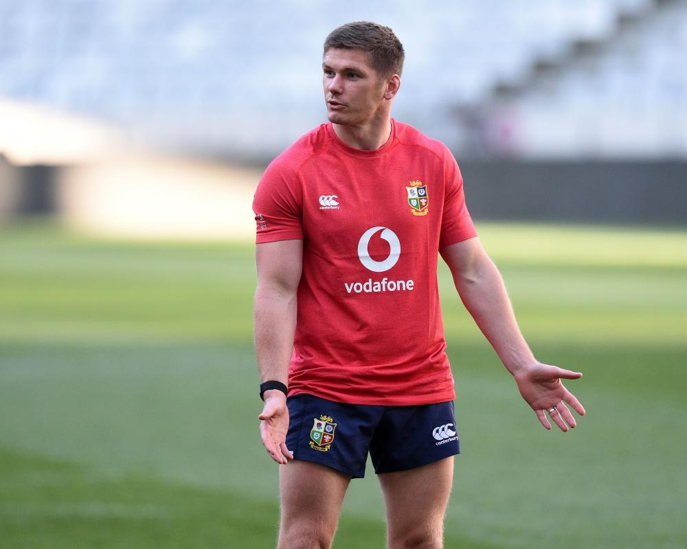 Owen Farrell to air views on father Andy's Lions on Sky for tour opener