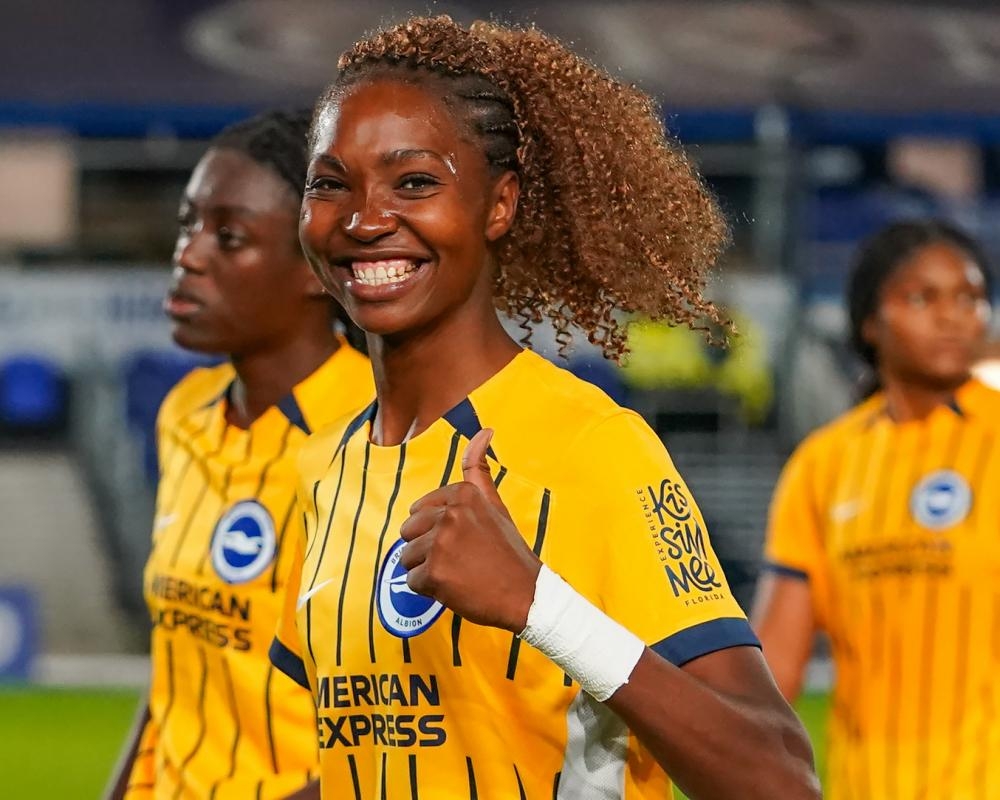 Brighton's trailblazer Aisha Masaka: ‘It was my dream to play in Europe'