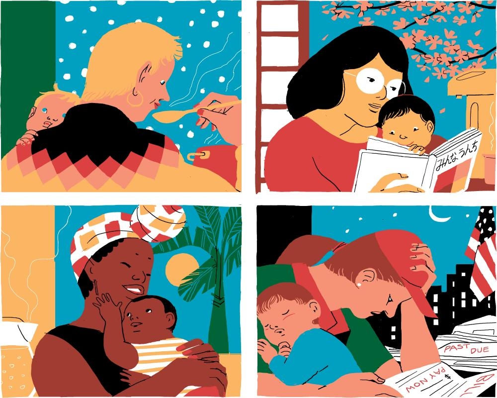 She compared motherhood in four countries. The US isn't looking good
