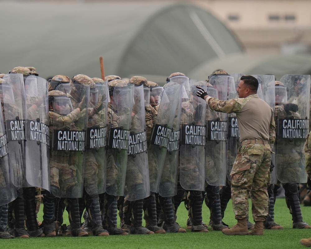 Troops and marines deeply troubled by LA deployment: ‘Morale is not great'