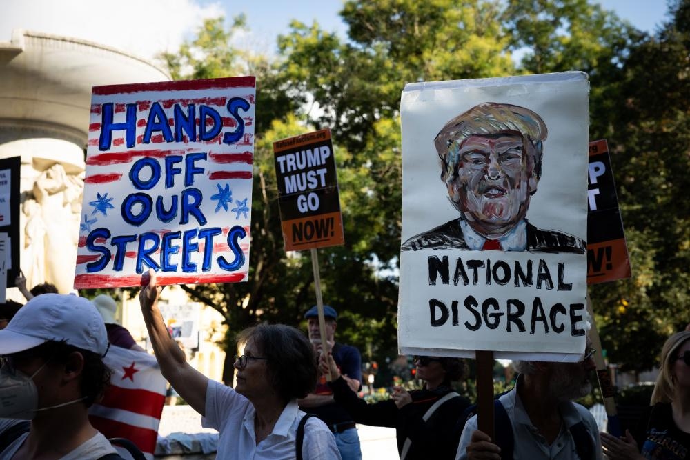 How Trump is using ‘pure lies' about high crime in US cities to justify federal takeovers