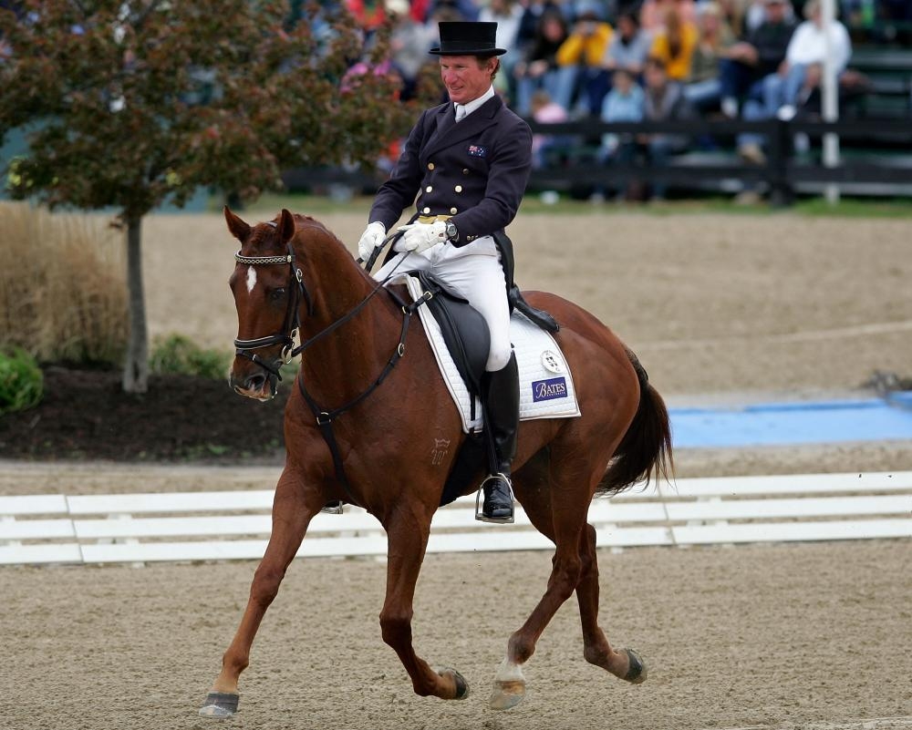 Olympian Heath Ryan suspended by Equestrian Australia for allegedly whipping horse