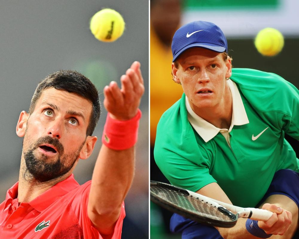 Djokovic has nowhere to hide against relentless Sinner in Paris showdown