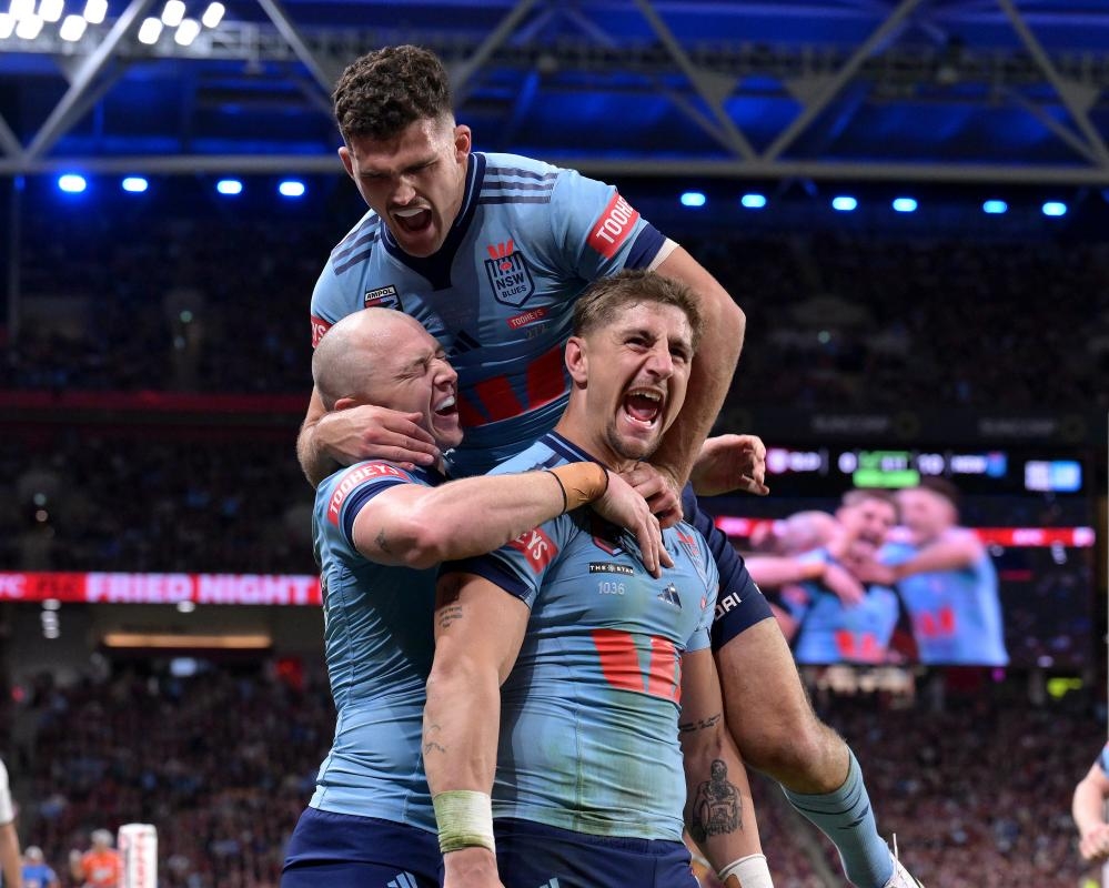 NSW Blues deliver blow to Qld Maroons with State of Origin Game 1 win in Brisbane