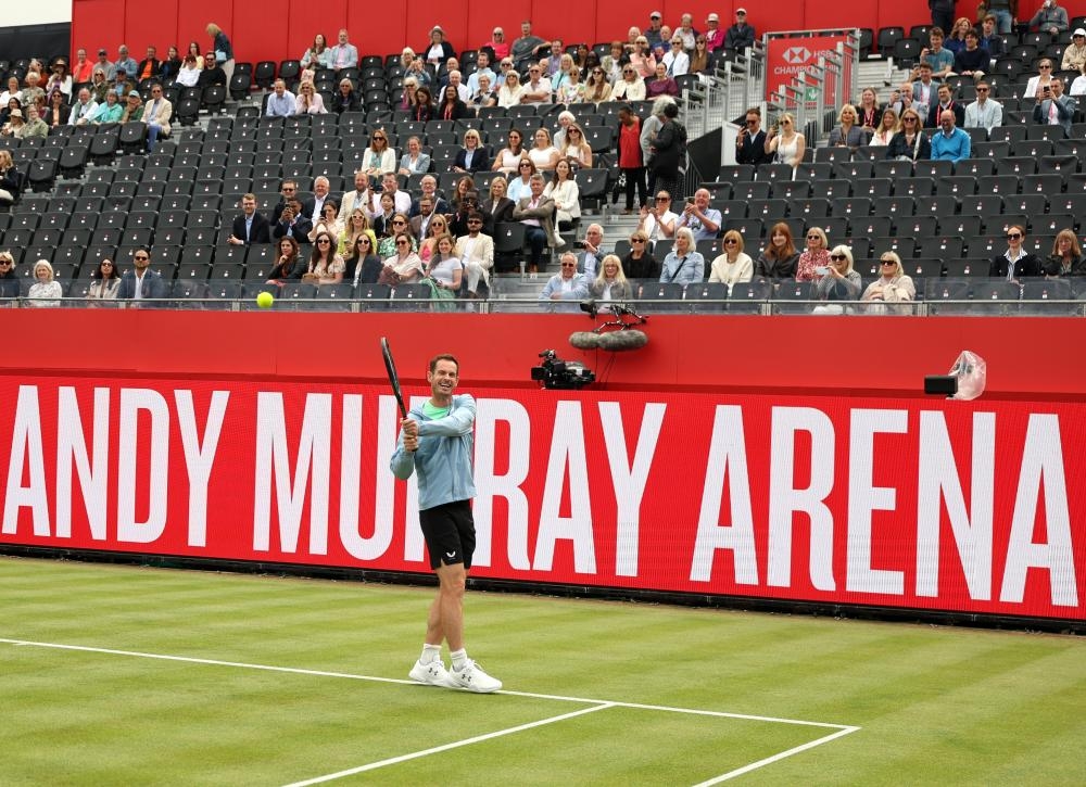Andy Murray apologises for his ‘diabolical' tennis on Queen's Club court named after him