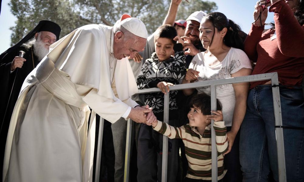 ‘Who wept for these people?' Francis's papacy was defined by compassion for refugees