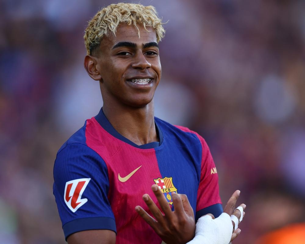 FC Barcelona's 17-year-old star Lamine Yamal credits grandmother for his success