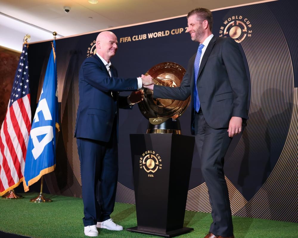 Fifa opens office in Trump Tower, deepening ties with US president