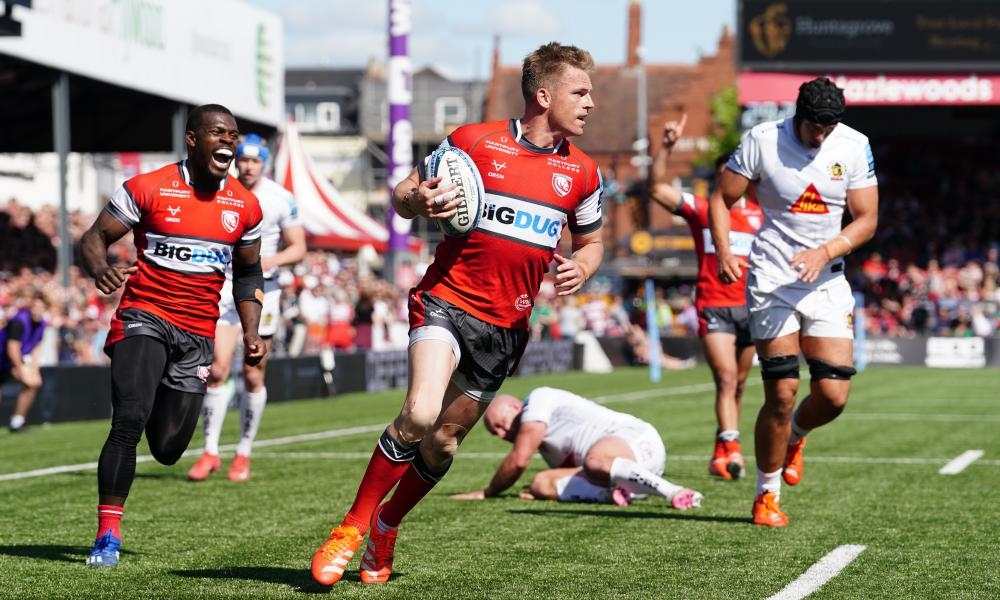 Gloucester batter Exeter in record-breaking West Country derby victory