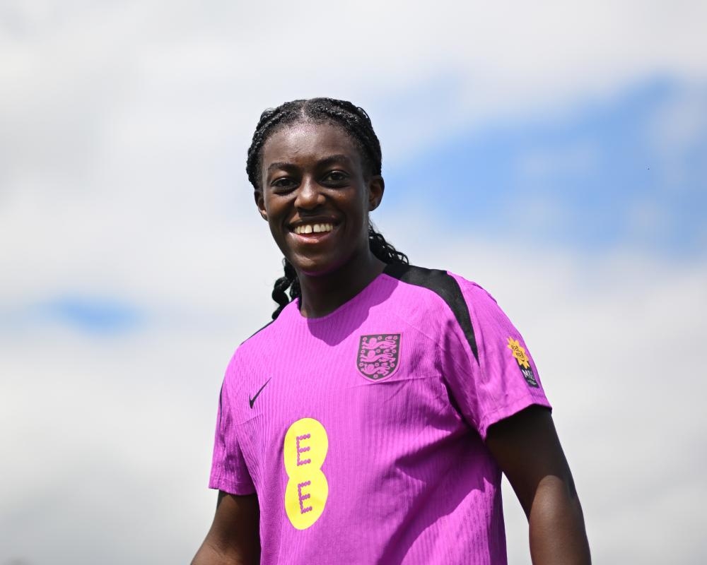 Michelle Agyemang's journey from Wembley ballgirl to England scorer