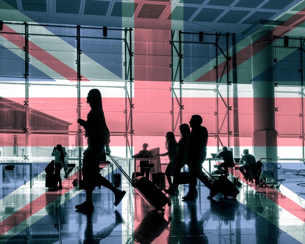 Net migration to UK down by half in 2024 compared with year before