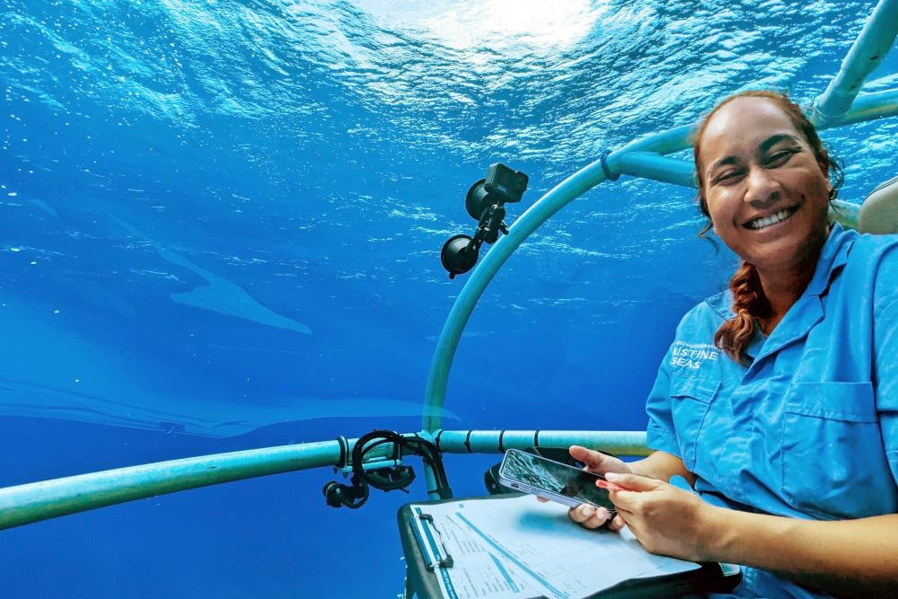 The woman unlocking the mysteries of the deep sea in Fiji