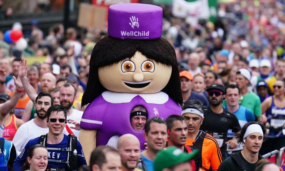 ‘The costume develops its own microclimate': what it's like to run a marathon in a novelty outfit