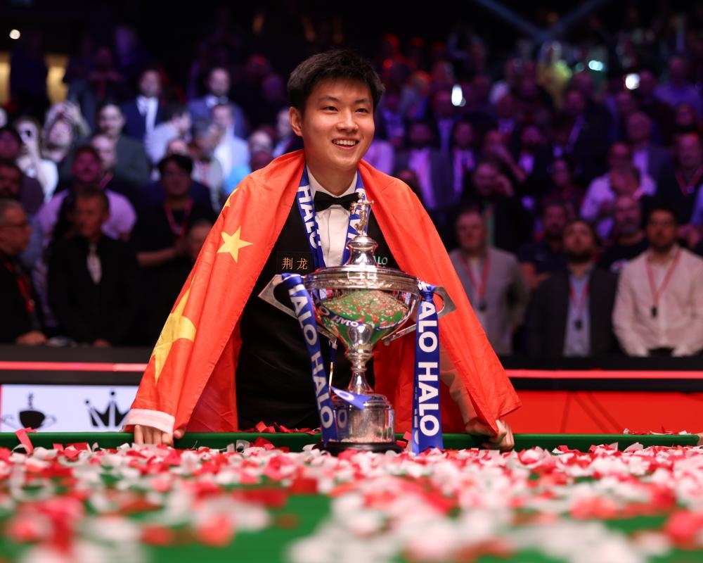 Snooker targets Brisbane 2032 Olympics to capitalise on Zhao world championship win