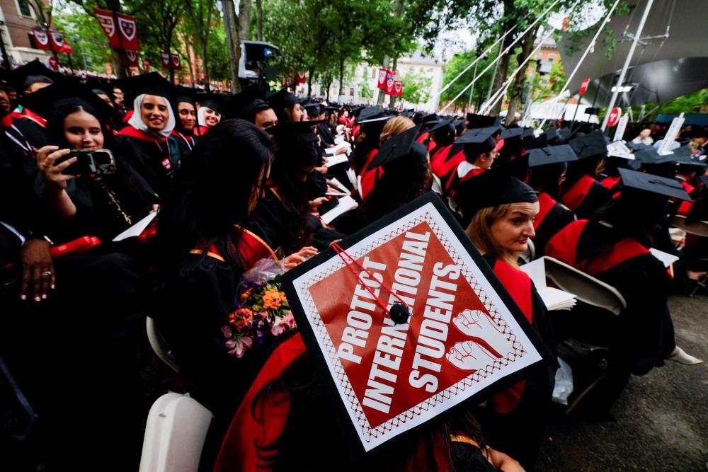 Judge expands order protecting Harvard from Trump block on enrolling international students