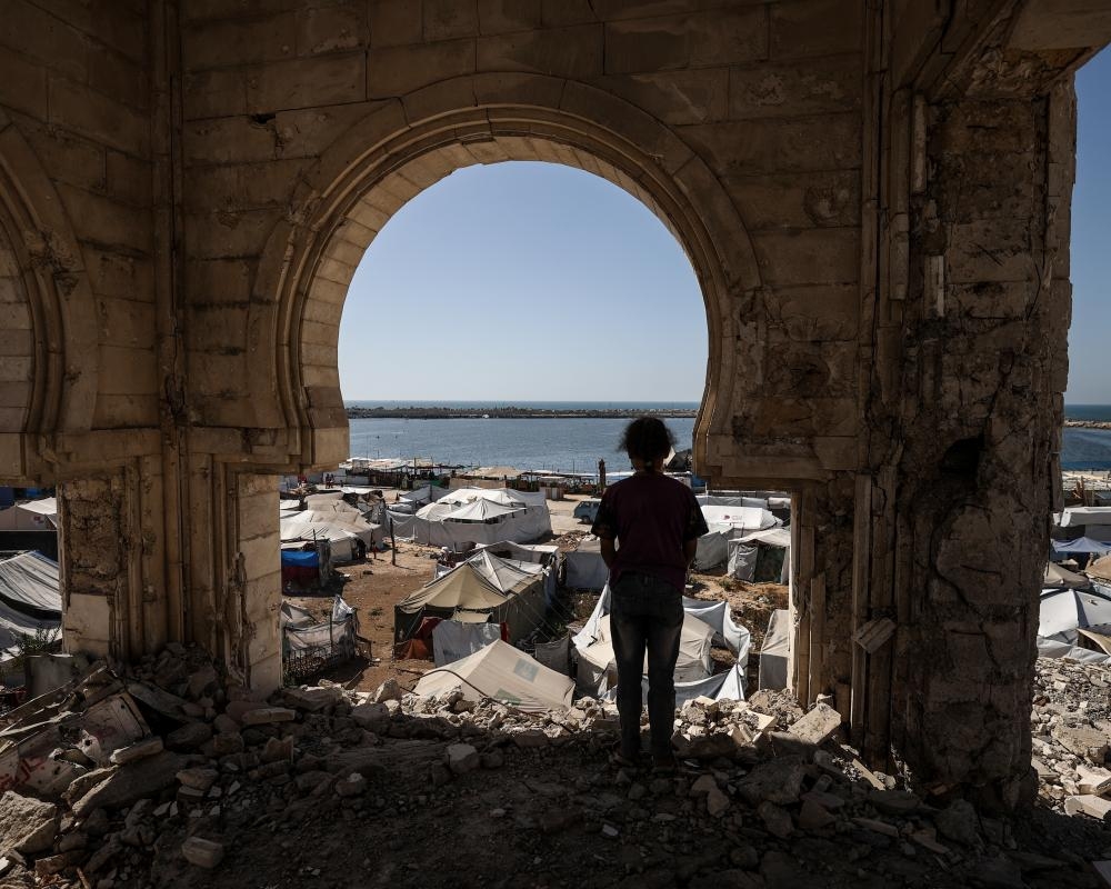 Head of US-backed Gaza aid group resigns, saying he will not abandon ‘principles'