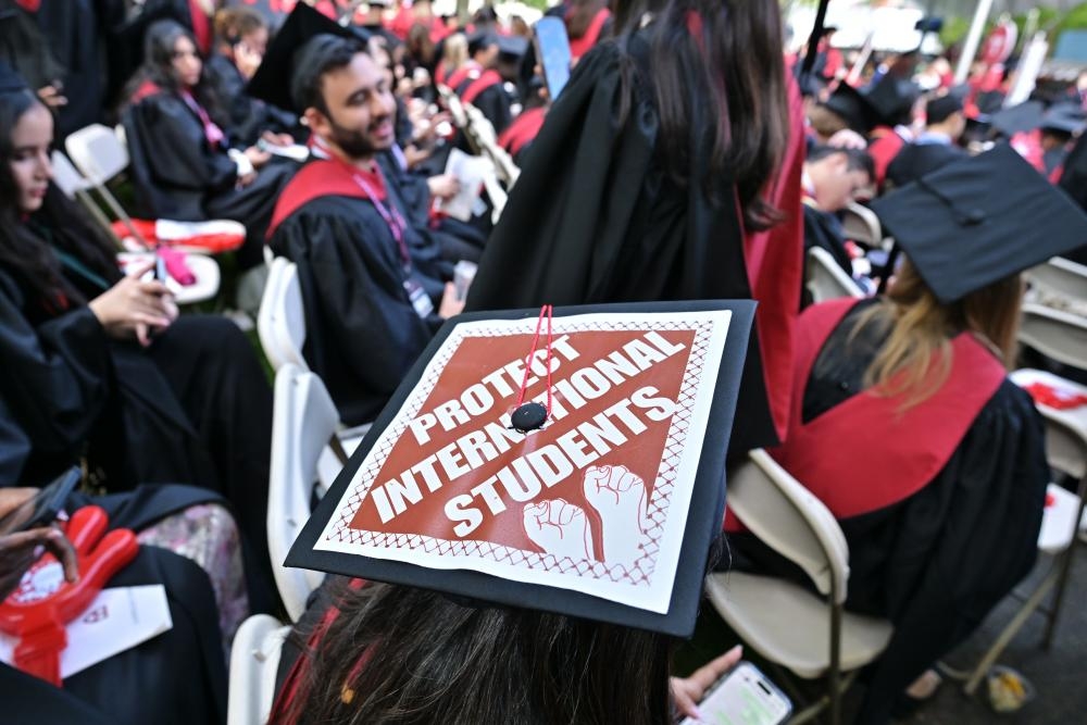 ‘My stomach just dropped': foreign students in panicked limbo as Trump cancels visa interviews
