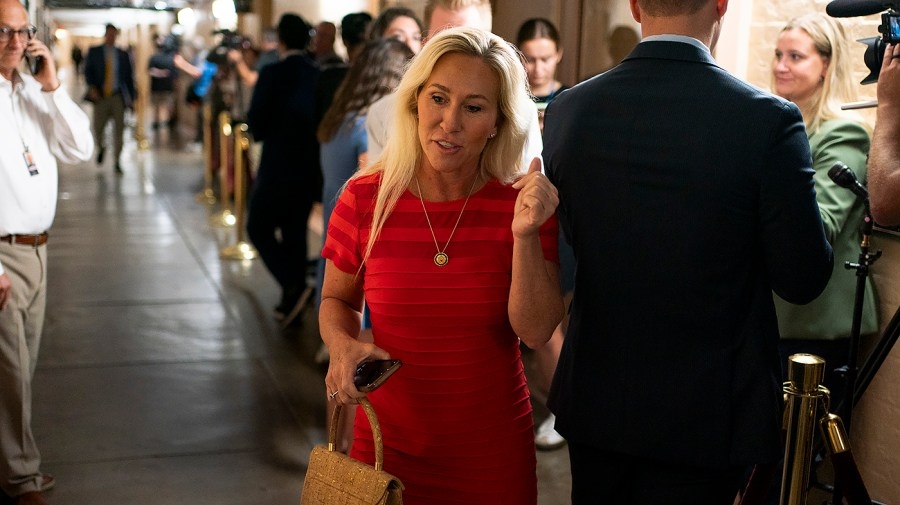 Marjorie Taylor Greene says she's not sure if GOP is ‘leaving me'