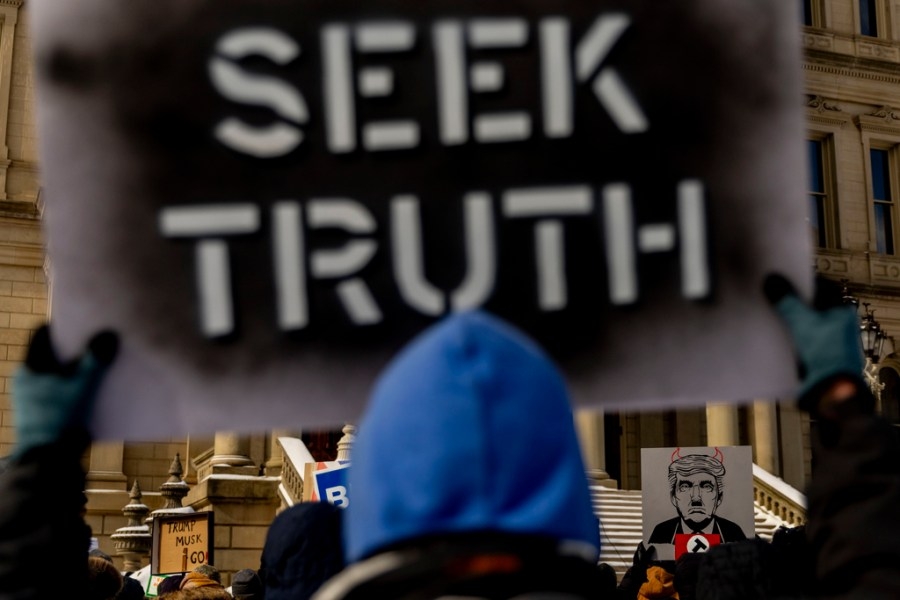 Opinion - Trump wants you to believe nothing is true. Don't believe him.