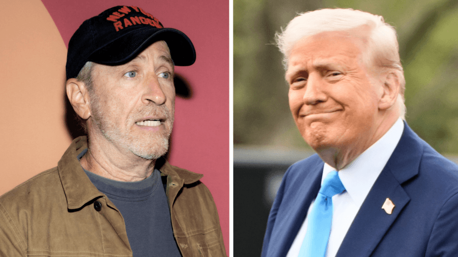 Jon Stewart labels Musk-Trump ‘pretend fight'
