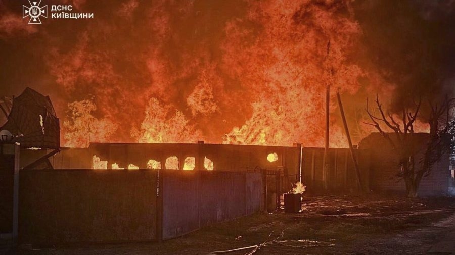 Russia launches record drone attack on Ukraine after Trump lashes out at Putin