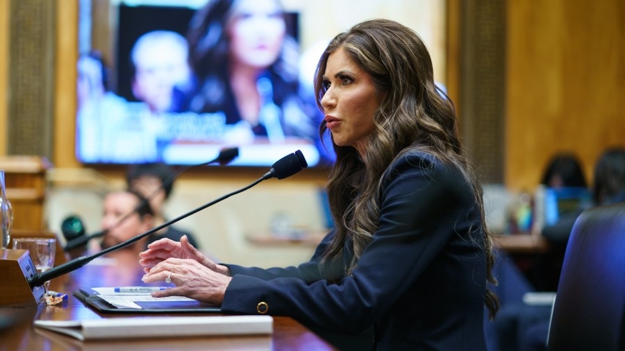 Watch live: Noem testifies on DHS oversight amid Trump immigration crackdown