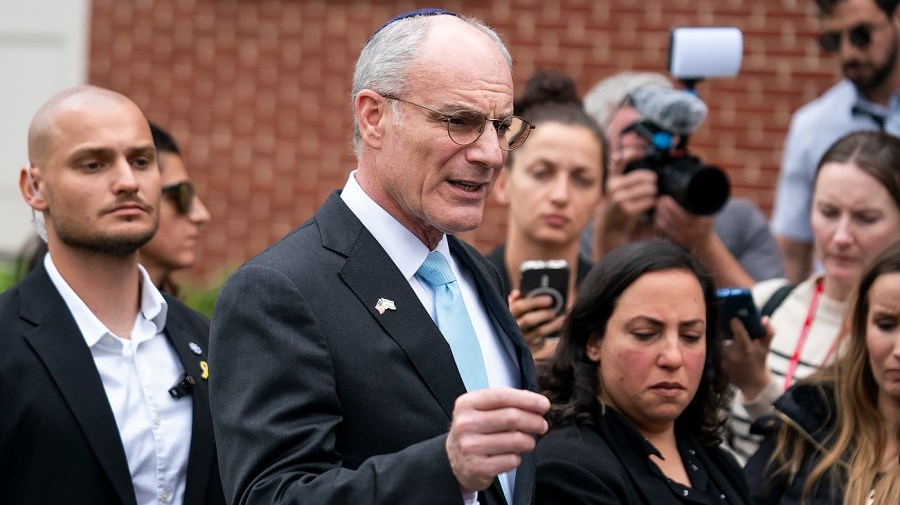 Israeli ambassador meets with family of DC shooting victim