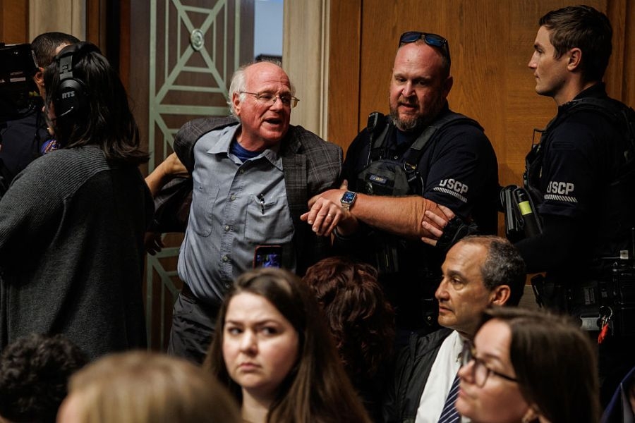 Ben & Jerry's co-founder removed from RFK Jr. hearing for protesting