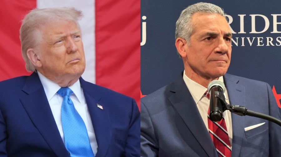Trump appearing remotely at telephone rally for NJ gubernatorial candidate