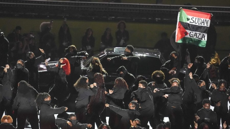 Super Bowl halftime protester wanted to ‘highlight the human suffering' of Palestinians