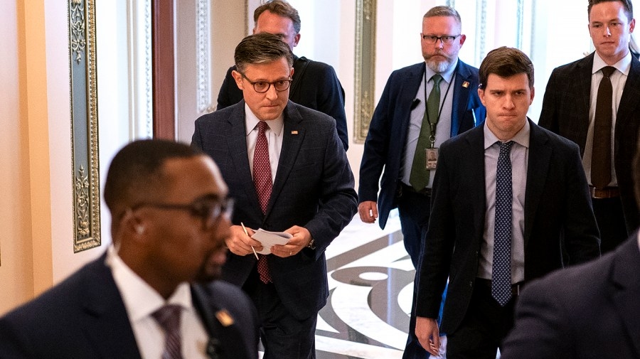 Speaker Johnson says House won't vote on Epstein resolution before recess
