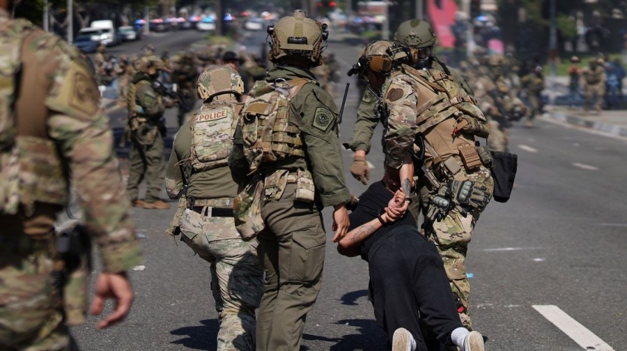 Trump deploys National Guard to quell Los Angeles area ICE raid protests