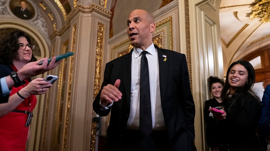 Cory Booker to expand record-breaking Senate speech into book
