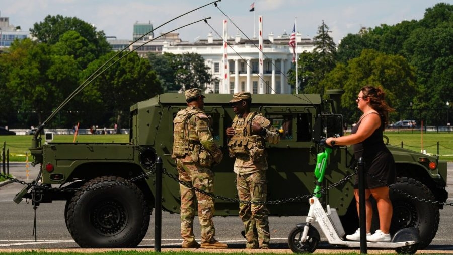 Opinion - Trump is imposing martial law in DC on the flimsiest pretext