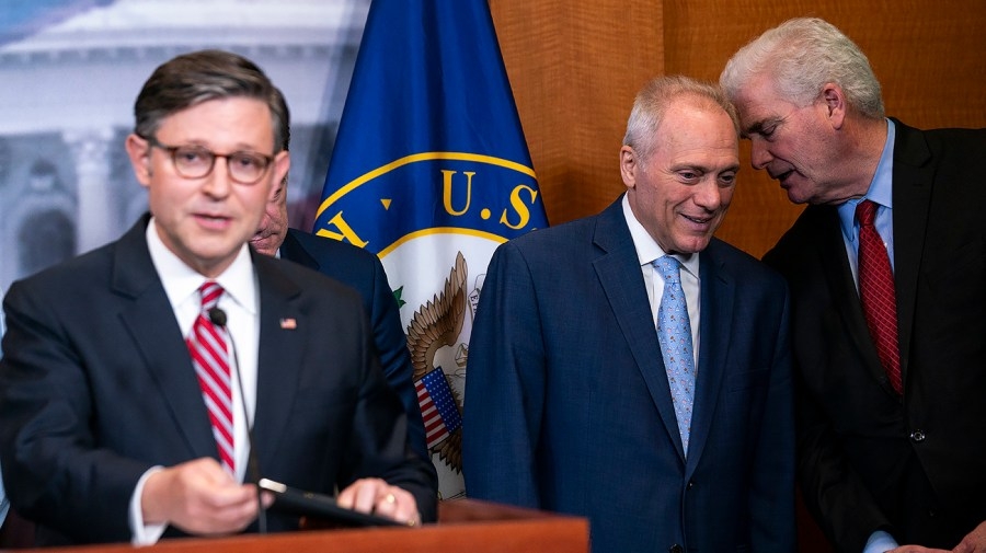 Watch: House GOP leaders brief media as Senate grapples with ‘big, beautiful bill'