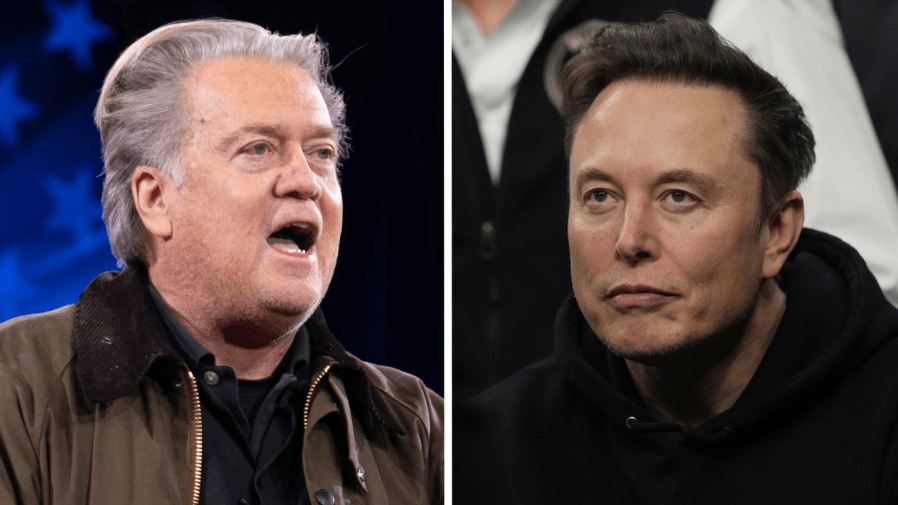 Bannon on Trump, Musk implosion: ‘We're going to go to f—ing war'