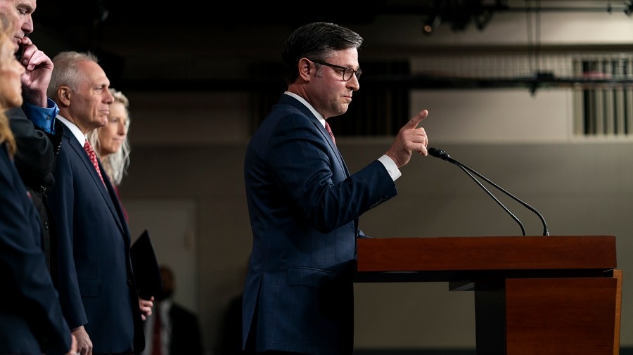 House stymied as Speaker Johnson's handpicked committee rebels over Epstein